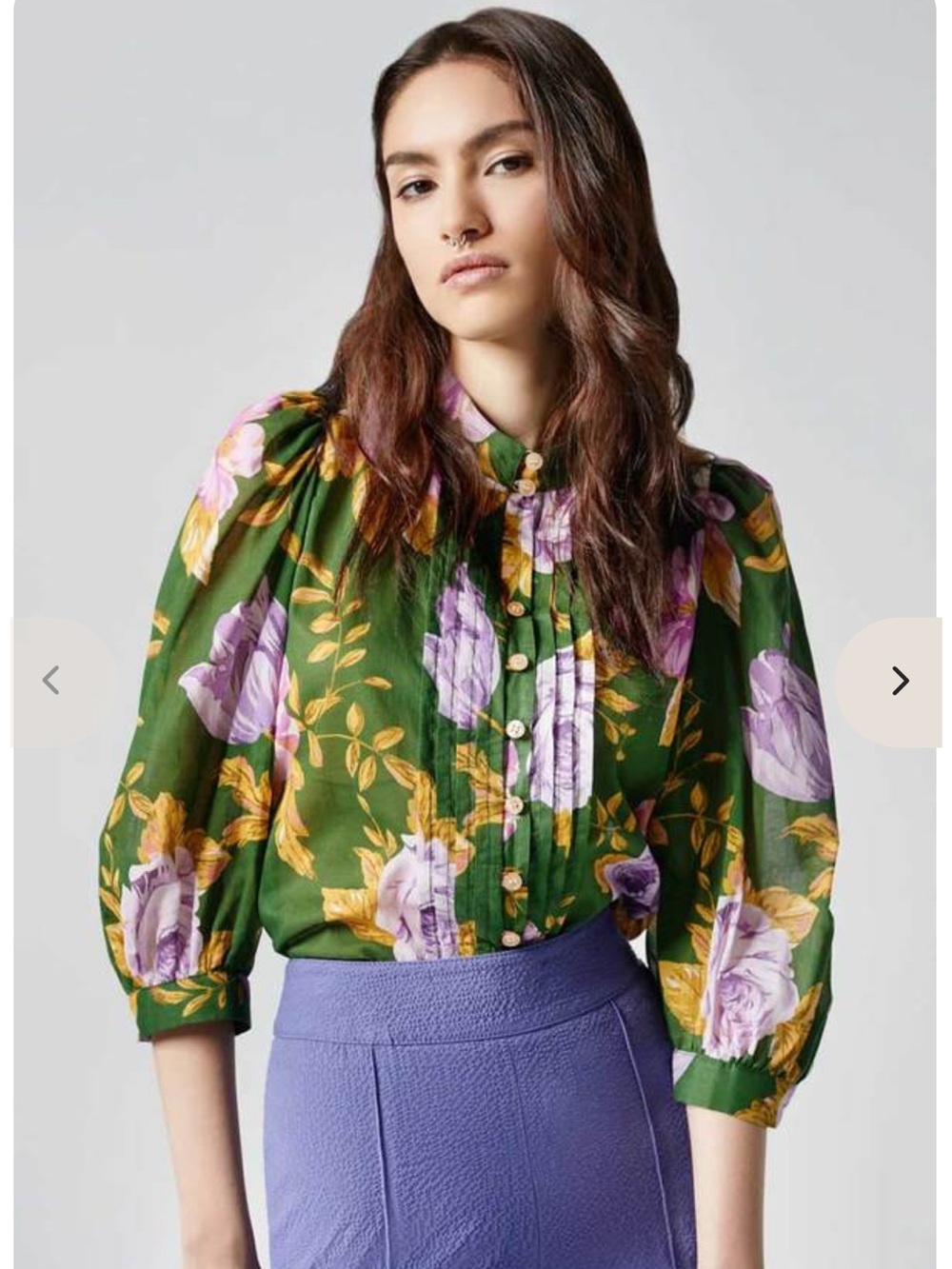 SMYTHE Frontier Blouse- Forest Floral